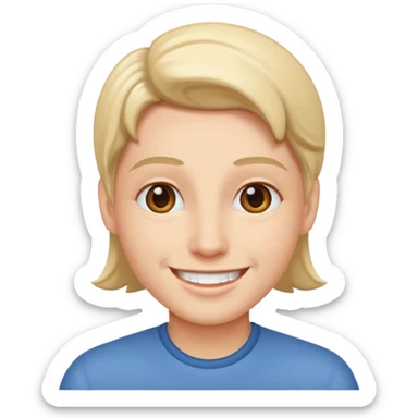 Ich bin glücklich sticker