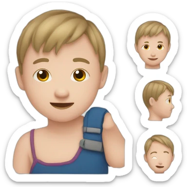 Down's syndrome sticker