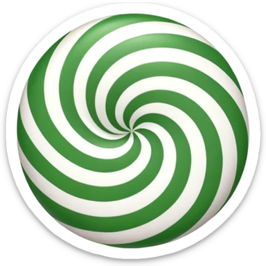 Peppermint emoji Google Noto Color emoji style  sticker