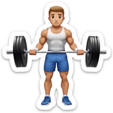 barbell-shrugs sticker