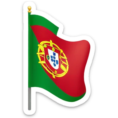 portugal flag sticker