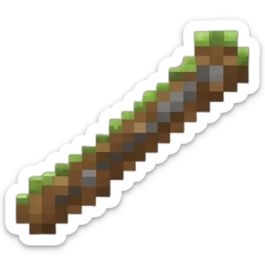Minecraft logo in best for Real game sticker