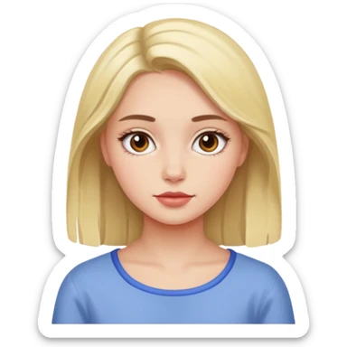 girls painting on ipad sticker