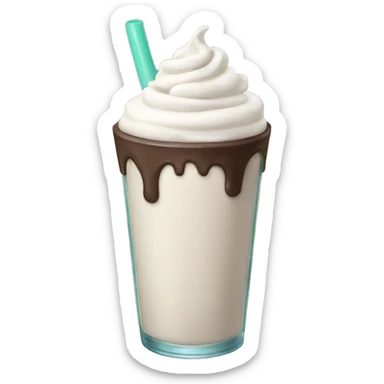 Milkshake sticker