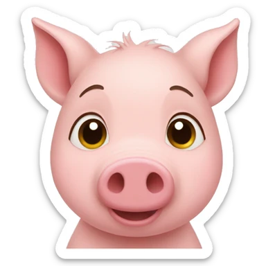 Three little pigs sticker