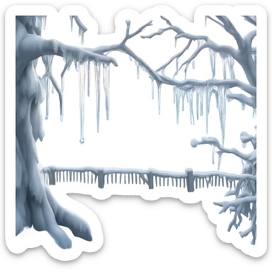 A cold sticker