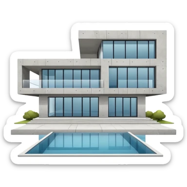 BIG MODERN VILLA sticker