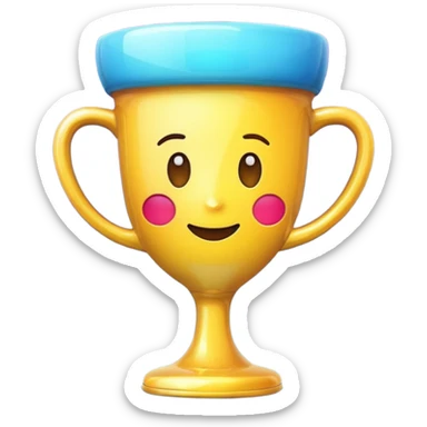 EMOJI AND WIN CUP sticker