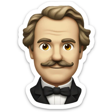NIETzsche SMILING sticker