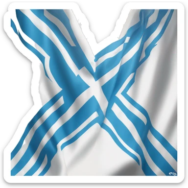 Olympique de Marseille flag sticker