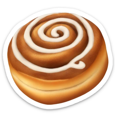 Cinnamon bun sticker