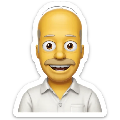 Homer Simpson  sticker
