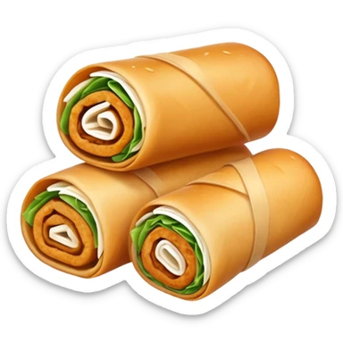 spring roll sticker