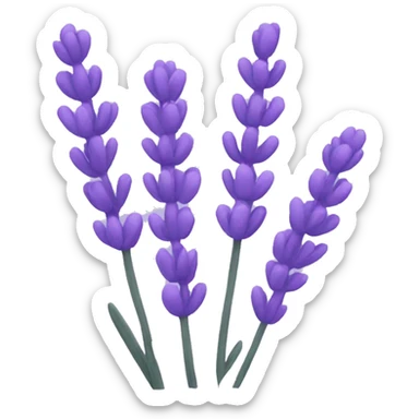 lavender sticker