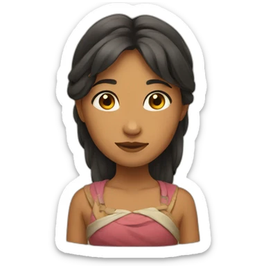 Kawaï girl  sticker