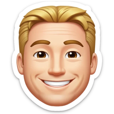 billy herrington smile sticker