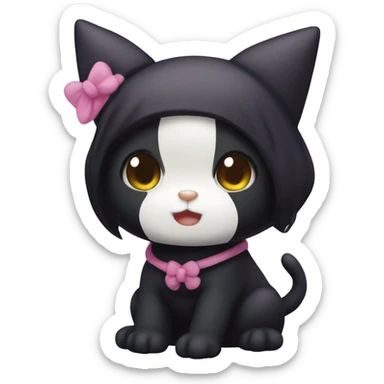 kuromi (sanrio) sticker