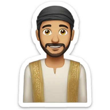 Arabian Man sticker