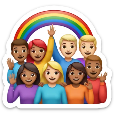 pride charcters sticker