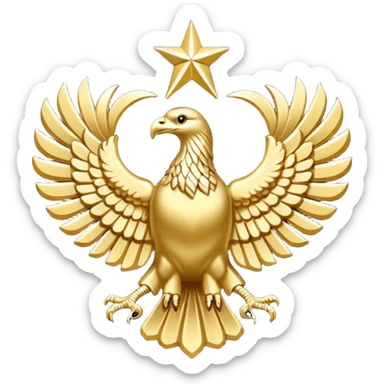 Türk Devletleri Teşkilatı arması ile emoji sticker