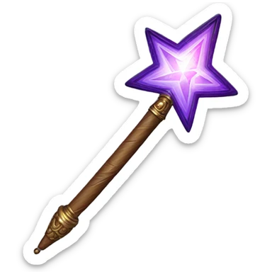  realistic magic wand  sticker