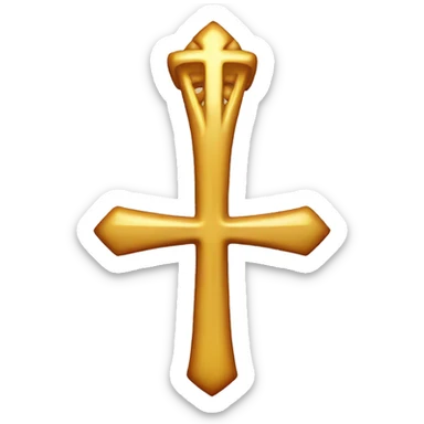 la croix ankh sticker