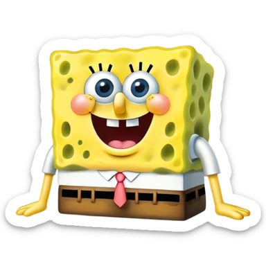 Spongebob sticker