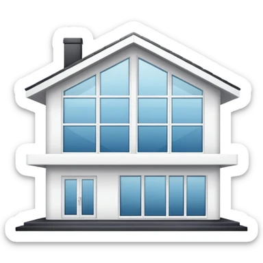 casa moderna sticker