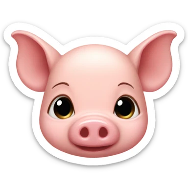 Baby Pigs bottom sticker