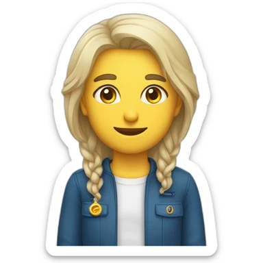 Sakallı sempatik ve ismi Mercan olan bir kişi sticker