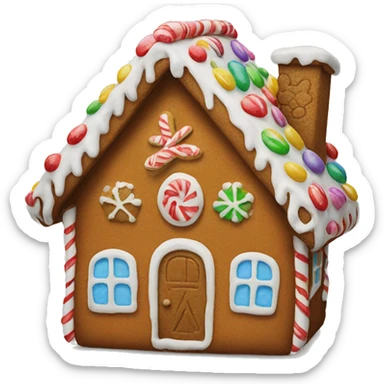 Gingerbread house  sticker