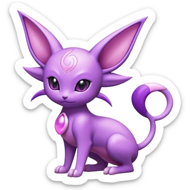 Noibat-Mewtwo-Espeon-Delcatty-hybrid sticker