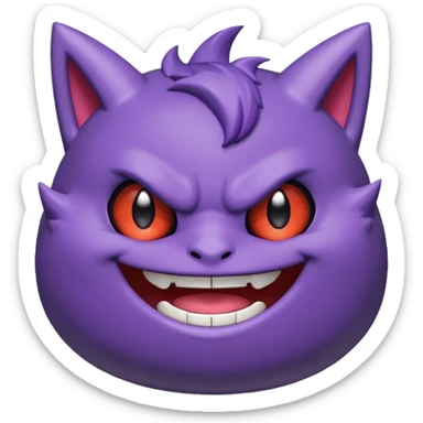 gengar chibi 2d emotes sticker