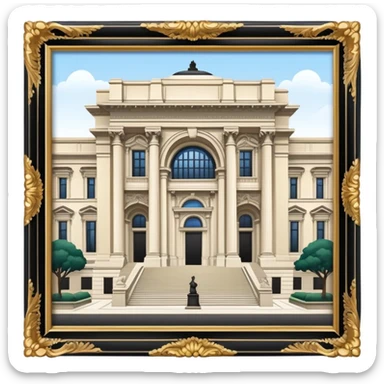 Metropolitan museum  sticker
