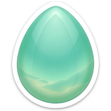 peruvian opal gemstone sticker