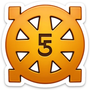 Hindu Swastika  sticker