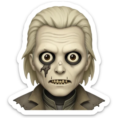 The Ghoul from Fallout TV show sticker