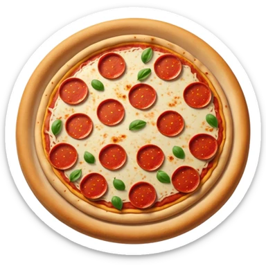 Pizza red Sauce no cheese  sticker