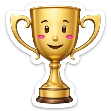 EMOJI AND WIN CUP sticker
