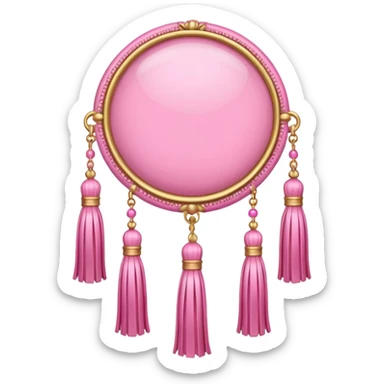Pink Norigae sticker