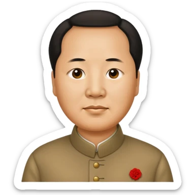 Mao zedong sticker