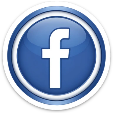 représente le célèbre badge de certification Facebook (blue check " ou "pastille bleue) sticker