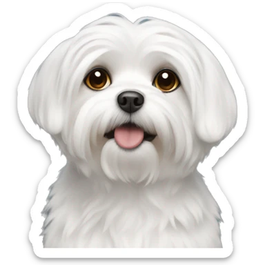 Maltese sticker