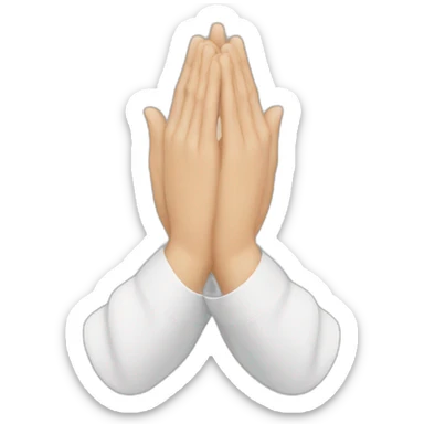 Prayer Hands Emoji sticker