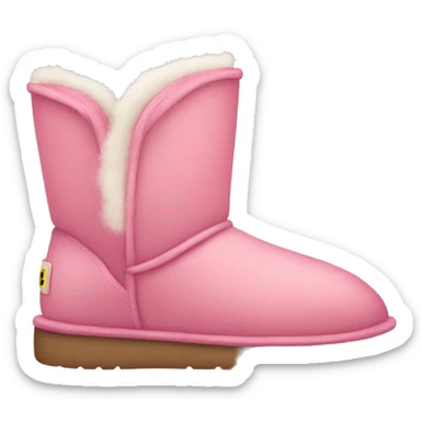 Pink uggs sticker