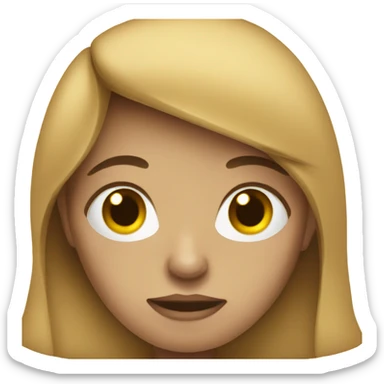 autistic woman sticker