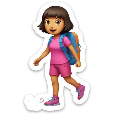 Dora the explorer  sticker