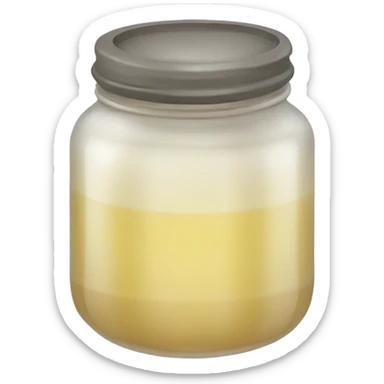 ghee jar sticker