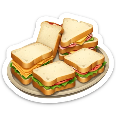 sandwich tray sticker