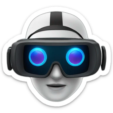 vr-headset sticker